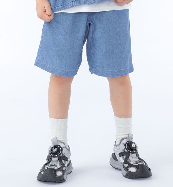 SHIPS KIDS「SHIPS KIDS:100～130cm /〈接触冷感〉ドライメッシュ デニム パンツ」|その他|