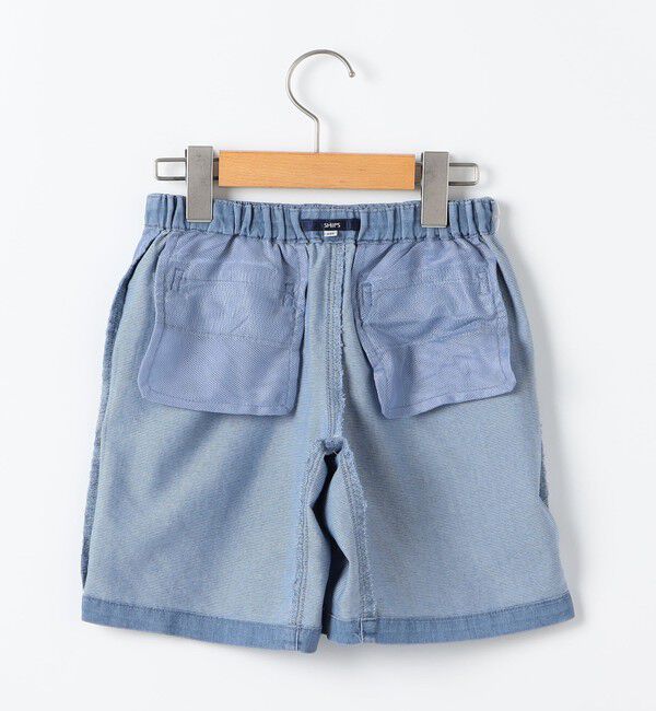 SHIPS KIDS「SHIPS KIDS:100～130cm /〈接触冷感〉ドライメッシュ デニム パンツ」|その他|