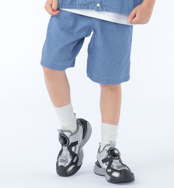 SHIPS KIDS「SHIPS KIDS:100～130cm /〈接触冷感〉ドライメッシュ デニム パンツ」|その他|