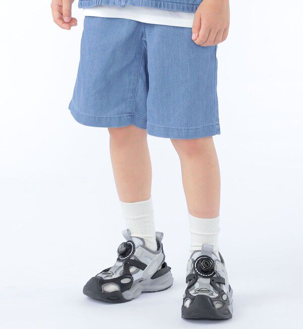 SHIPS KIDS「SHIPS KIDS:100～130cm /〈接触冷感〉ドライメッシュ デニム パンツ」|その他|