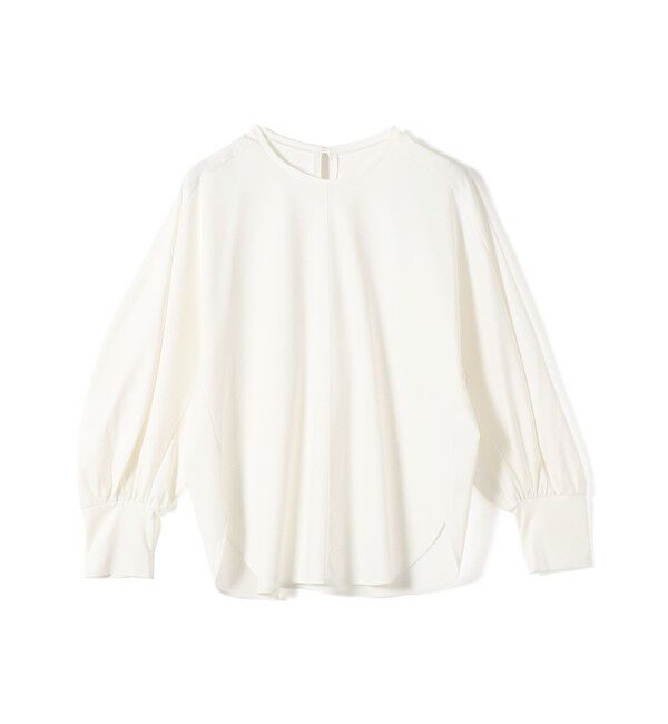 SHIPS for women「〈手洗い可能〉セルロース ポンチ ドルマン プルオーバー」|Tシャツ・カットソー|