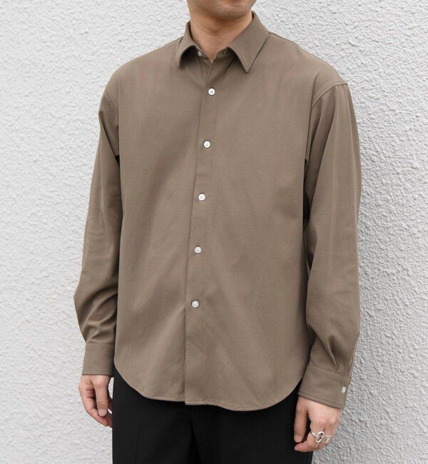 SHIPS any「〈吸水速乾〉SORONA(R) ストレッチ ジャージー レギュラーカラー シャツ◇」|シャツ・ブラウス|