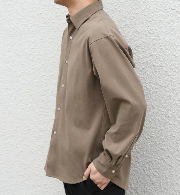 SHIPS any「〈吸水速乾〉SORONA(R) ストレッチ ジャージー レギュラーカラー シャツ◇」|シャツ・ブラウス|