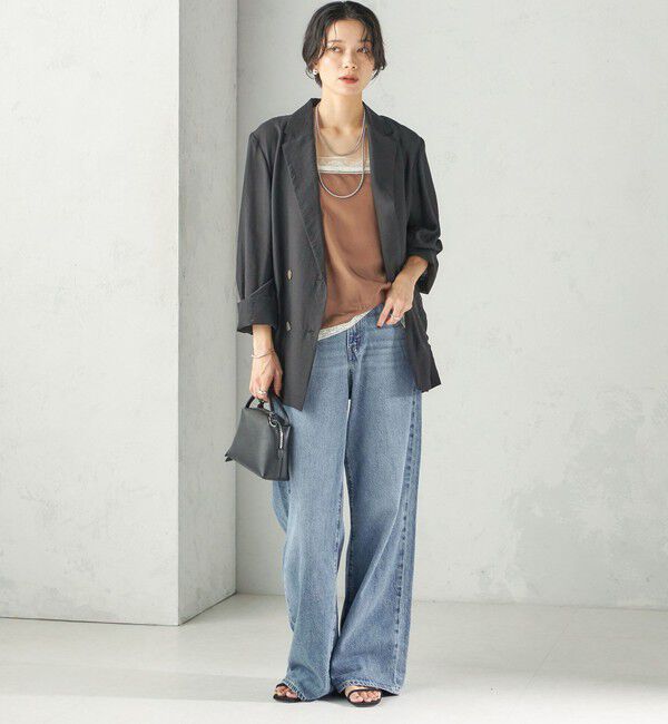 SHIPS for women「Levi&rsquo;s: CINCH WIDE LEG」|デニム|