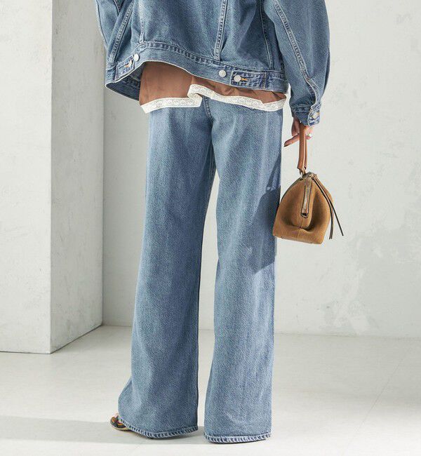 SHIPS for women「Levi&rsquo;s: CINCH WIDE LEG」|デニム|
