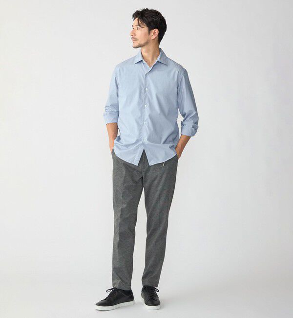 SHIPS「MADE IN JAPAN エステネージュ ワイドカラー シャツ」|シャツ・ブラウス|