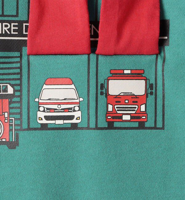 SHIPS Colors 「〈洗濯機可能〉エマージェンシービークル（救急車 / 消防車）スウェット◇」|スウェット・ジャージ|