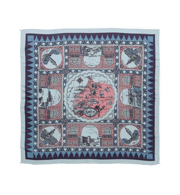 SHIPS for women「《予約》BINDU: シルク ウール ストール 100*100 」|ストール|