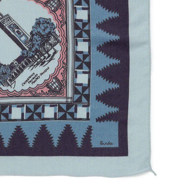 SHIPS for women「《予約》BINDU: シルク ウール ストール 100*100 」|ストール|