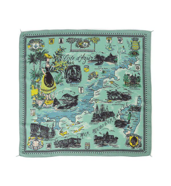 SHIPS for women「《予約》BINDU: シルク ウール ストール 64*64」|ストール|