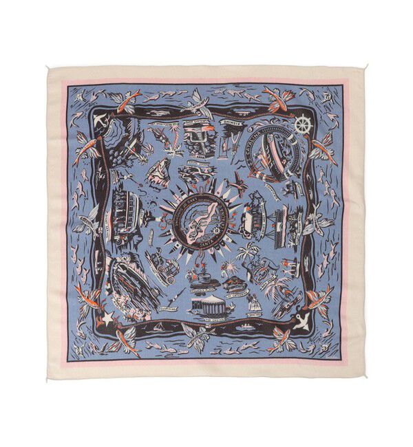 SHIPS for women「《予約》BINDU: シルク ウール ストール 64*64」|ストール|