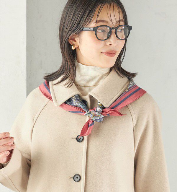 SHIPS for women「《予約》BINDU: シルク ウール ストール 64*64」|ストール|