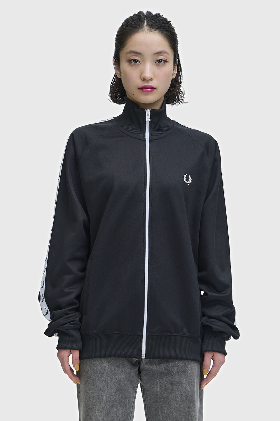 FRED PERRY 「FRED PERRY／Taped Track Jacket／フレッドペリートラックジャケット」|スウェット・ジャージ|