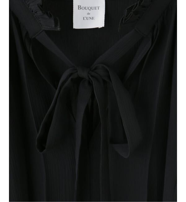 IENA「《WEB/一部店舗限定》BOUQUET de L&rsquo;UNE/リュンヌ ブラウス」|シャツ・ブラウス|