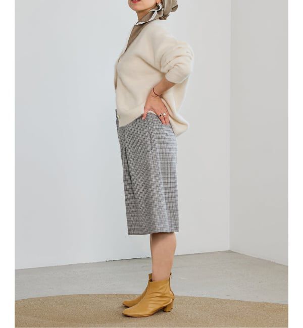 IENA LA BOUCLE「IENA LA BOUCLE ハウンドトゥースショートパンツ」|その他|