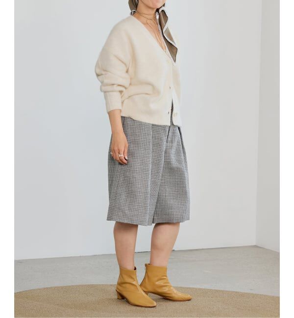 IENA LA BOUCLE「IENA LA BOUCLE ハウンドトゥースショートパンツ」|その他|