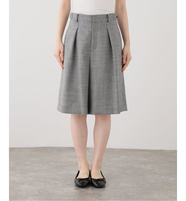 IENA LA BOUCLE「IENA LA BOUCLE ハウンドトゥースショートパンツ」|その他|