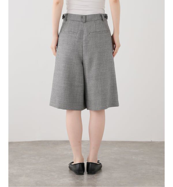 IENA LA BOUCLE「IENA LA BOUCLE ハウンドトゥースショートパンツ」|その他|