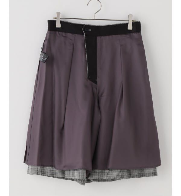 IENA LA BOUCLE「IENA LA BOUCLE ハウンドトゥースショートパンツ」|その他|