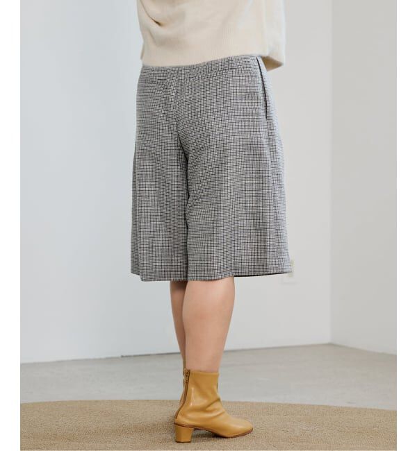 IENA LA BOUCLE「IENA LA BOUCLE ハウンドトゥースショートパンツ」|その他|