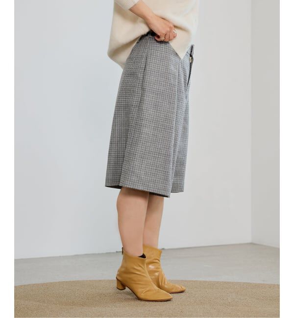 IENA LA BOUCLE「IENA LA BOUCLE ハウンドトゥースショートパンツ」|その他|