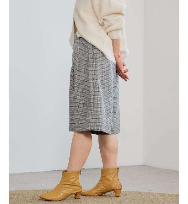 IENA LA BOUCLE「IENA LA BOUCLE ハウンドトゥースショートパンツ」|その他|