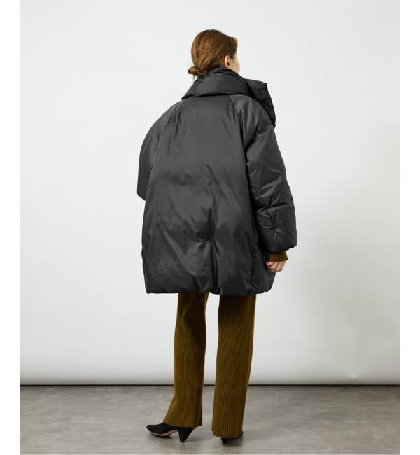 VERMEIL par iena「《予約》Taffeta Bow ダウンコート」|ダウン|