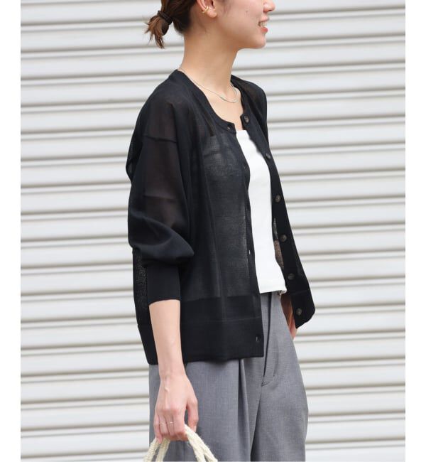 JOURNAL STANDARD relume「《追加 / 新色》ウォッシャブルクロップドカーディガン」|カーディガン|
