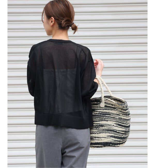JOURNAL STANDARD relume「《追加 / 新色》ウォッシャブルクロップドカーディガン」|カーディガン|