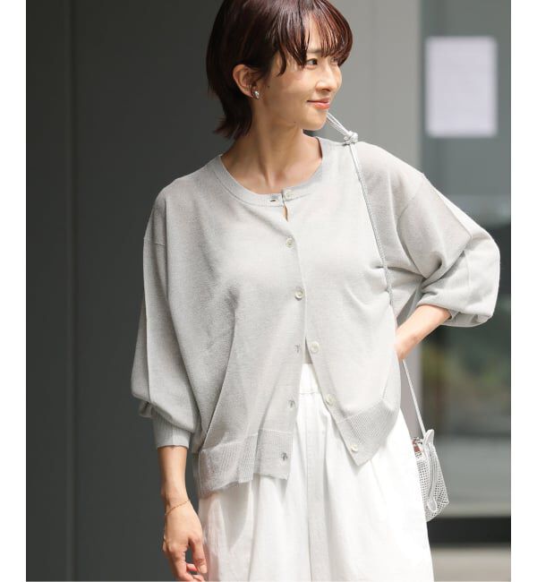 JOURNAL STANDARD relume「《追加 / 新色》ウォッシャブルクロップドカーディガン」|カーディガン|