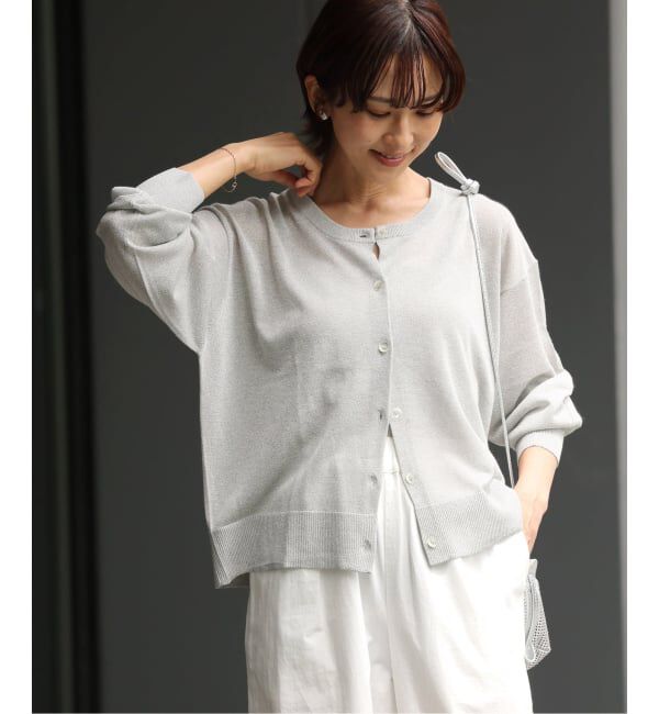 JOURNAL STANDARD relume「《追加 / 新色》ウォッシャブルクロップドカーディガン」|カーディガン|