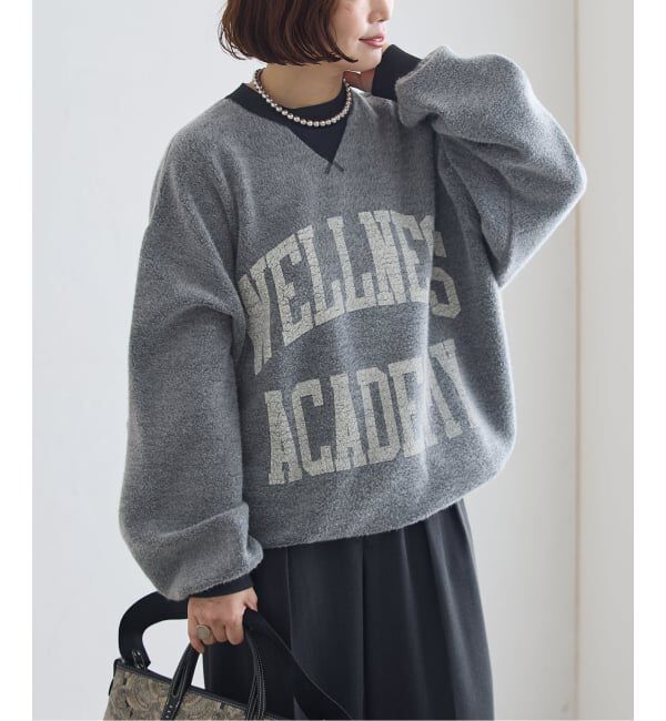 journal standard L'essage「INSCRIRE/アンスクリア Loose Fit Reversible Sweat スウェット」|Tシャツ・カットソー|ブラック