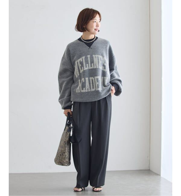 journal standard L'essage「INSCRIRE/アンスクリア Loose Fit Reversible Sweat スウェット」|Tシャツ・カットソー|