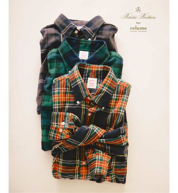 JOURNAL STANDARD relume「《予約》Brooks Brothers / ブルックスブラザーズ 別注 フランネル BDシャツ」|シャツ・ブラウス|