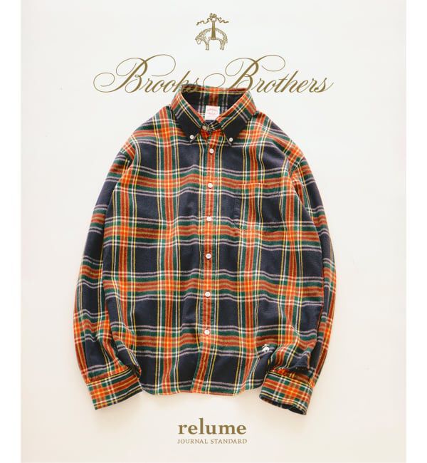 JOURNAL STANDARD relume「《予約》Brooks Brothers / ブルックスブラザーズ 別注 フランネル BDシャツ」|シャツ・ブラウス|マスタード