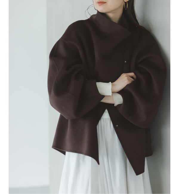 NOBLE「《追加予約》Super160ウール/FOXショートコート」|その他|