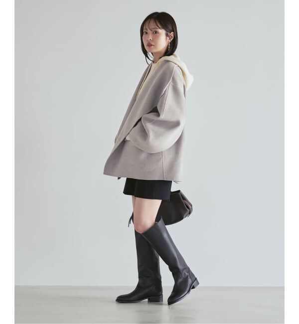 NOBLE「《追加予約》Super160ウール/FOXショートコート」|その他|