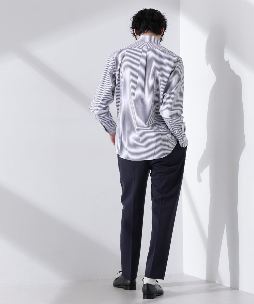 NANO universe「｢N shirt｣Anti Soaked(R) 汗染み防止セミワイドカラーシャツ長袖」|シャツ・ブラウス|