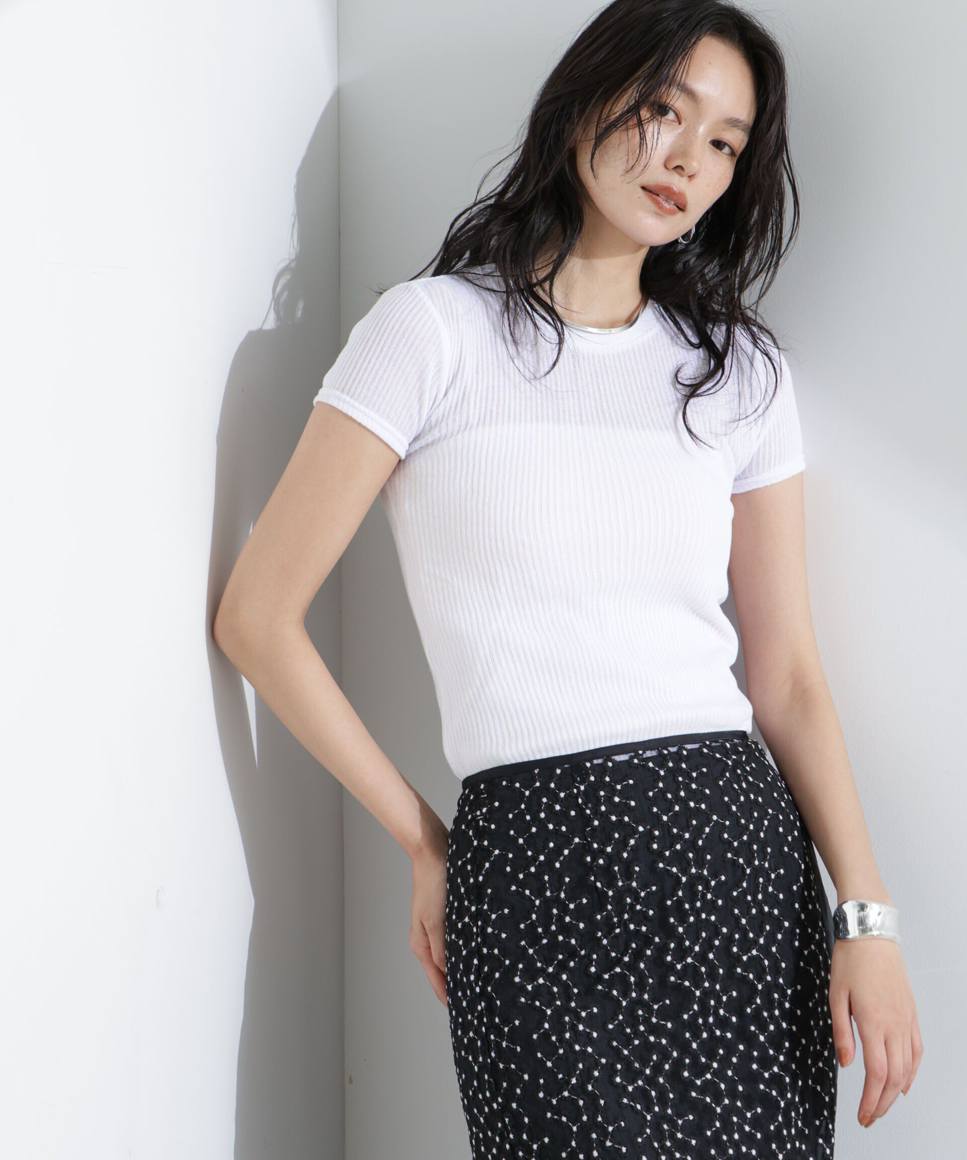 NANO universe「CaRouseLamBRa/SS CREW PACK」|Tシャツ・カットソー|