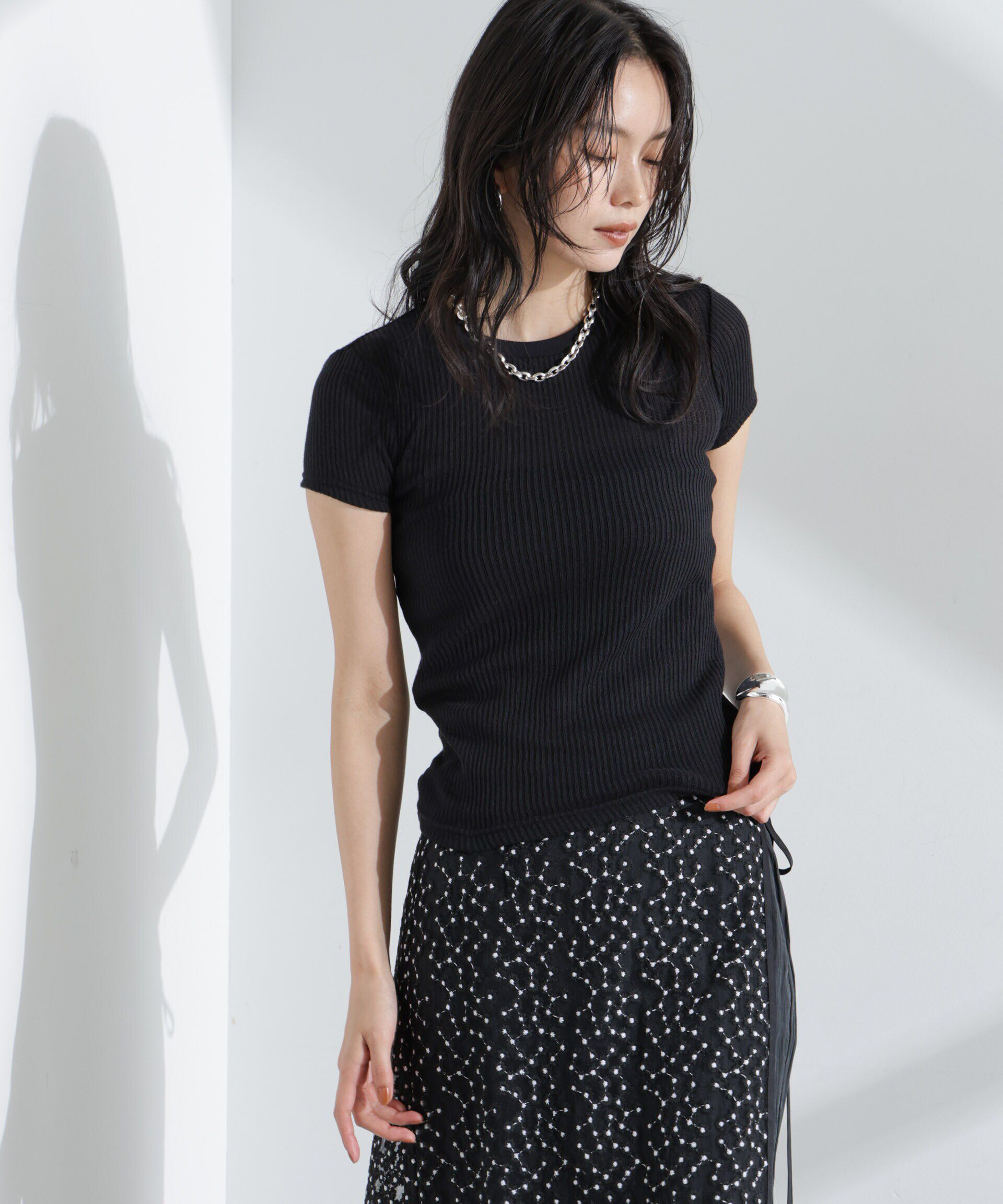 NANO universe「CaRouseLamBRa/SS CREW PACK」|Tシャツ・カットソー|