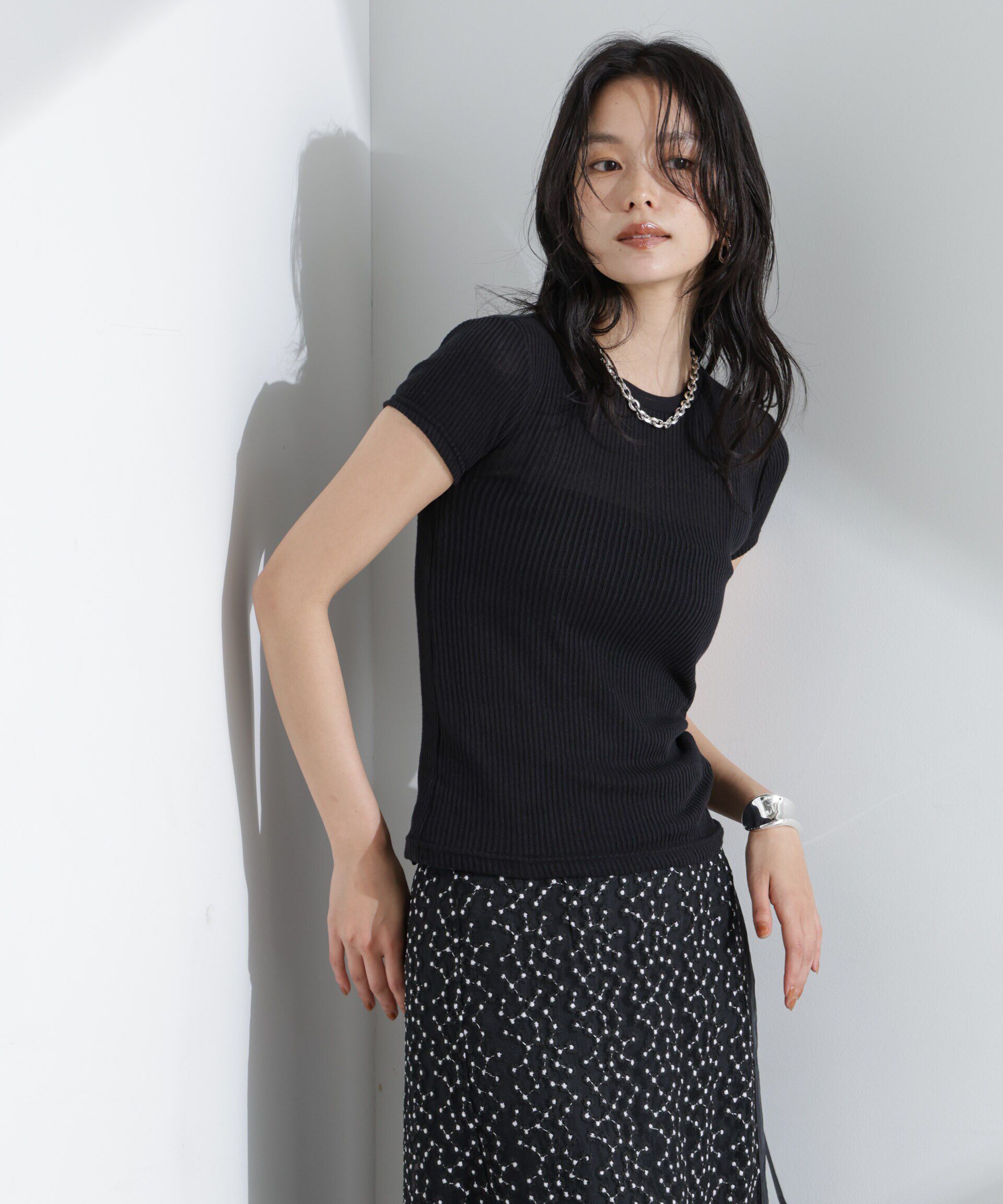 NANO universe「CaRouseLamBRa/SS CREW PACK」|Tシャツ・カットソー|