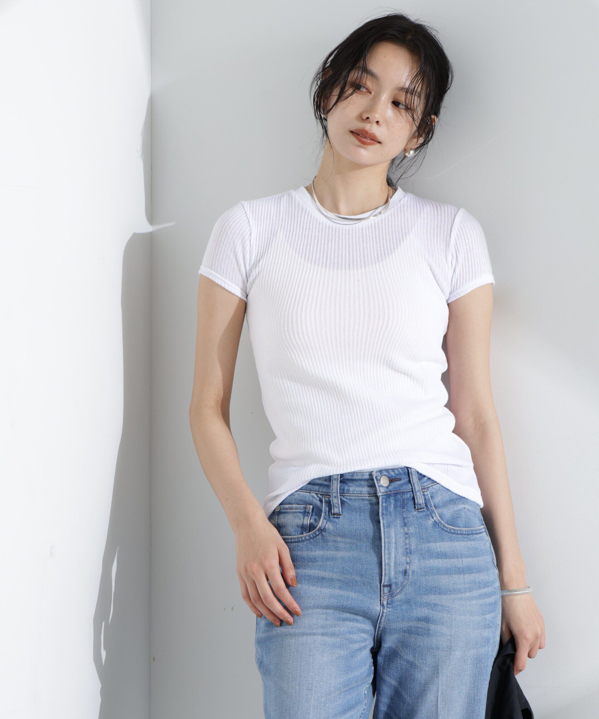NANO universe「CaRouseLamBRa/SS CREW PACK」|Tシャツ・カットソー|