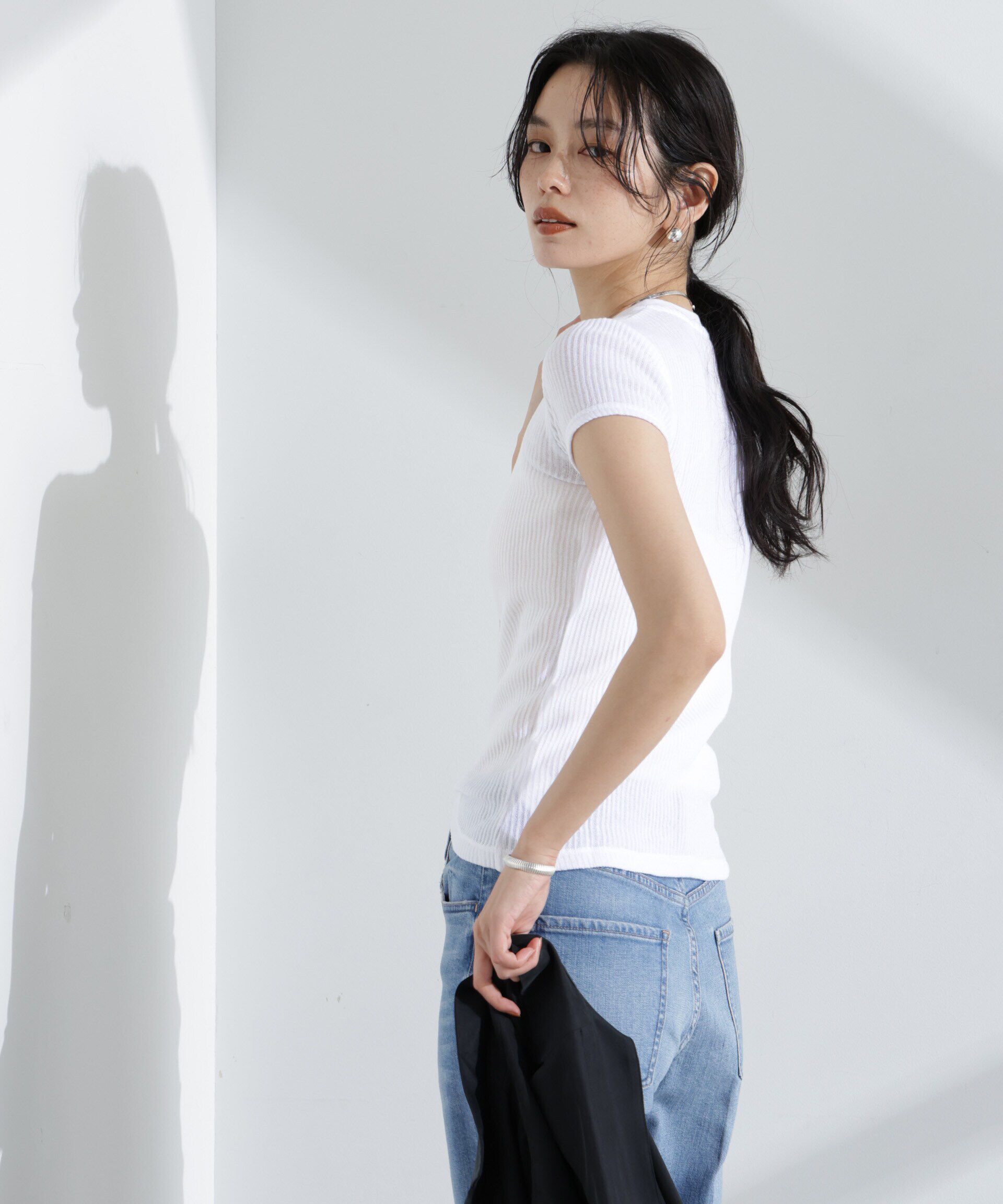 NANO universe「CaRouseLamBRa/SS CREW PACK」|Tシャツ・カットソー|