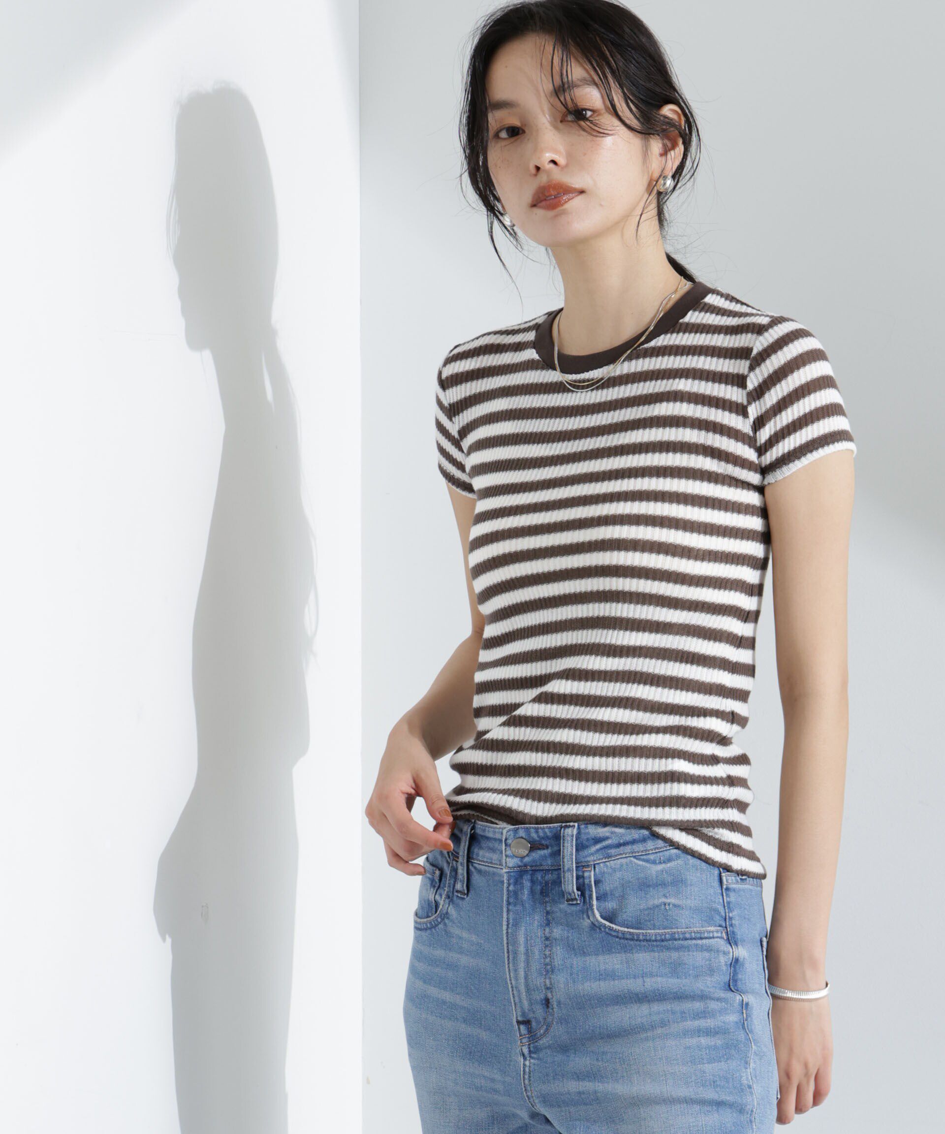 NANO universe「CaRouseLamBRa/SS CREW PACK」|Tシャツ・カットソー|