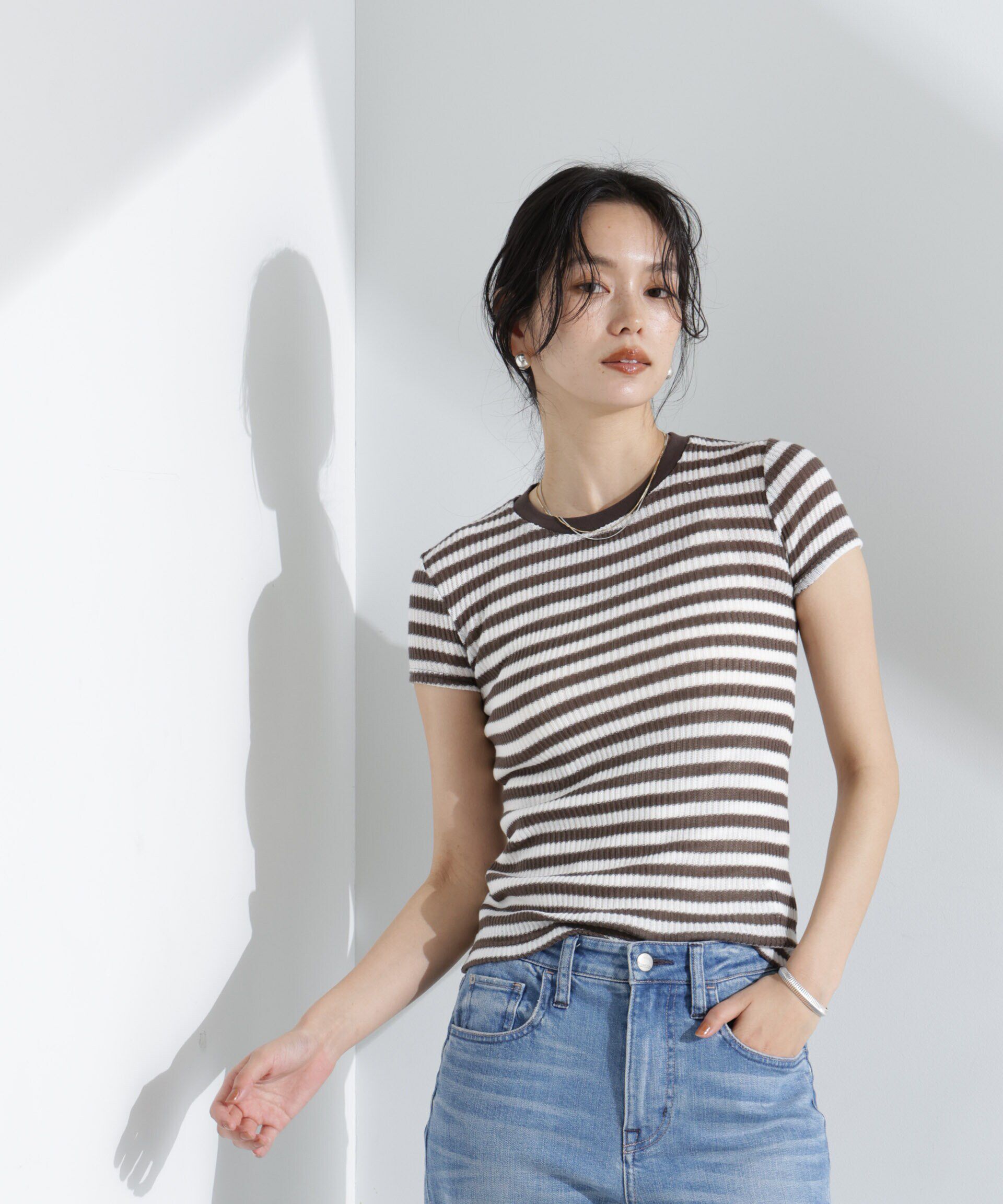 NANO universe「CaRouseLamBRa/SS CREW PACK」|Tシャツ・カットソー|