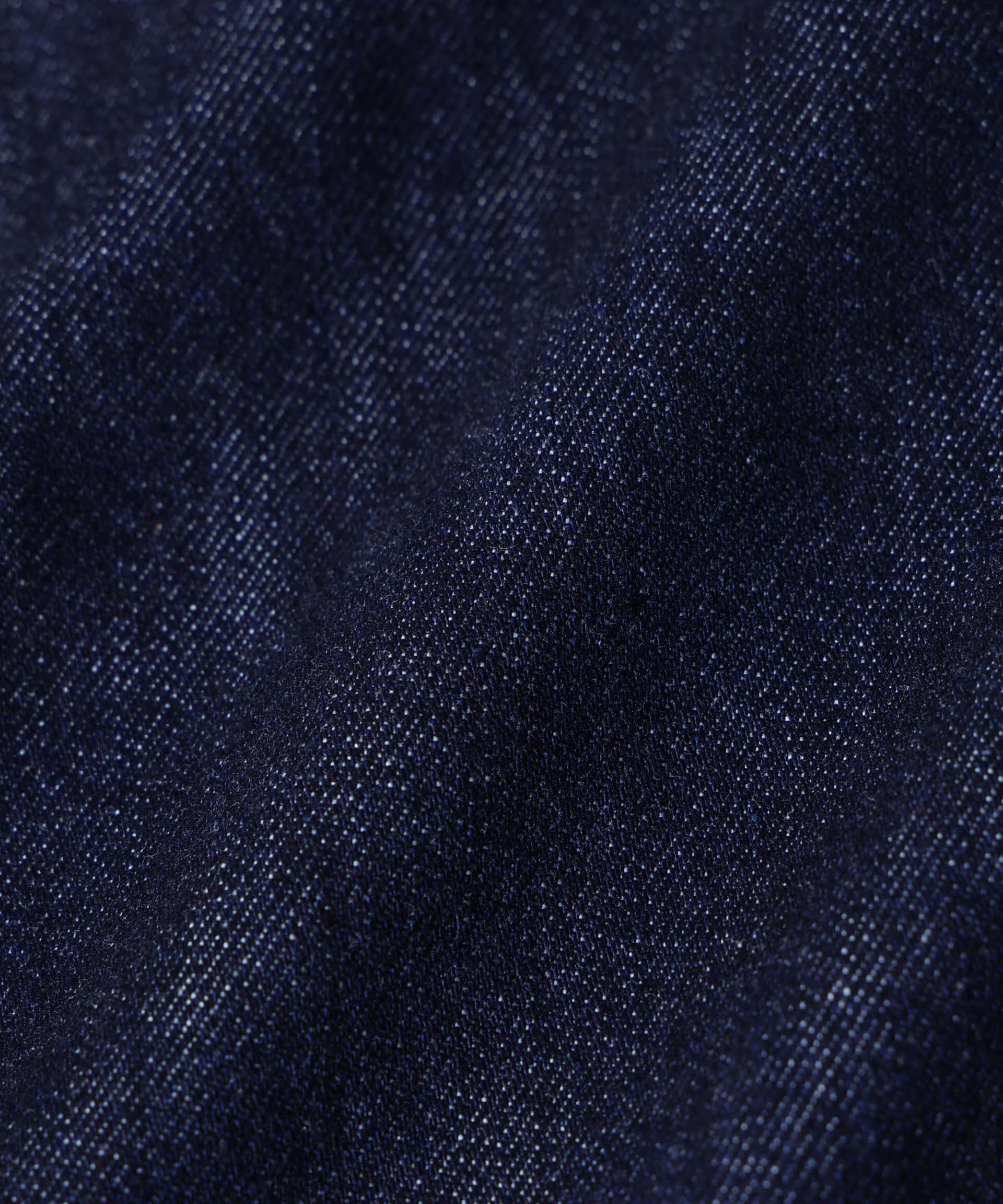 nano･universe「AUTHENコラボ SILKNIZED DENIM トラッカージャケット(セットアップ可)」|ブルゾン・スタジャン|