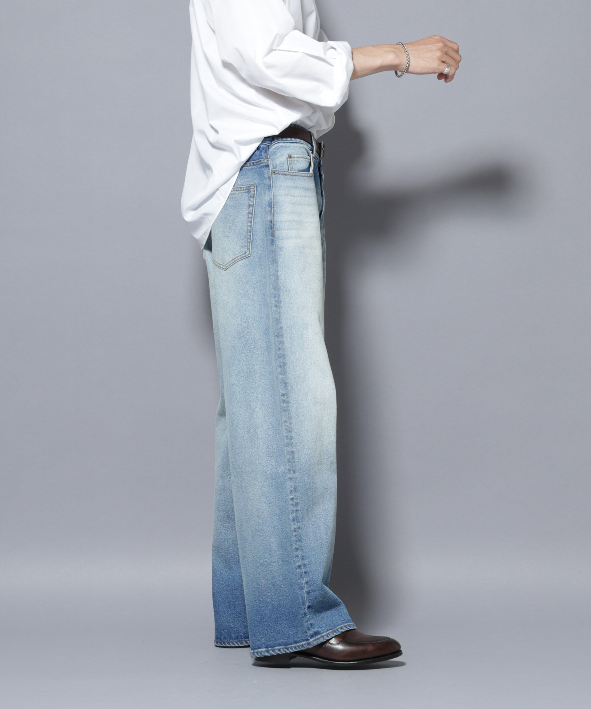 NANO universe「｢MC｣&rdquo;TIMELESS WARDROBE&rdquo; リラックスフィットデニム 252」|チノ|