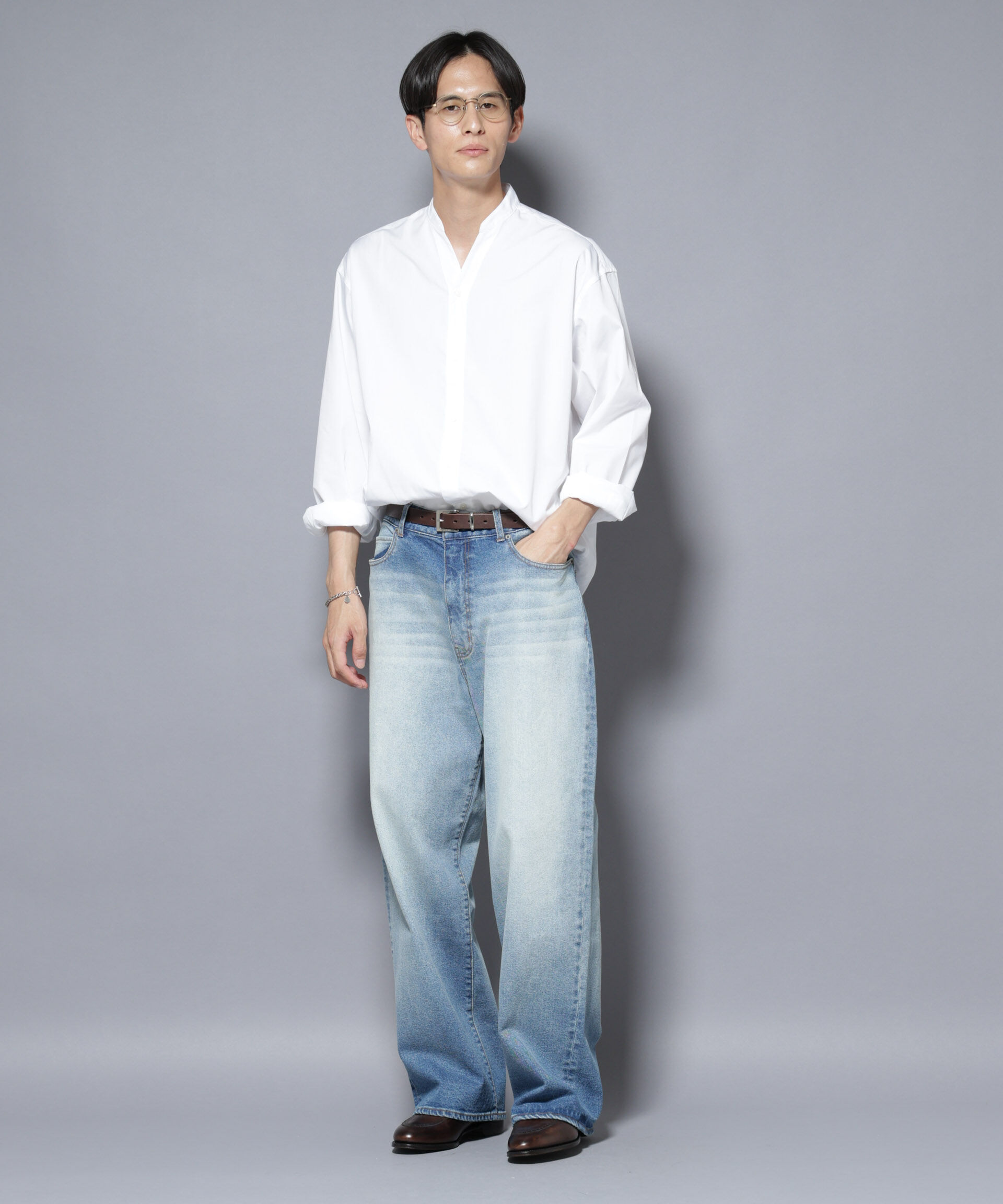 NANO universe「｢MC｣&rdquo;TIMELESS WARDROBE&rdquo; リラックスフィットデニム 252」|チノ|