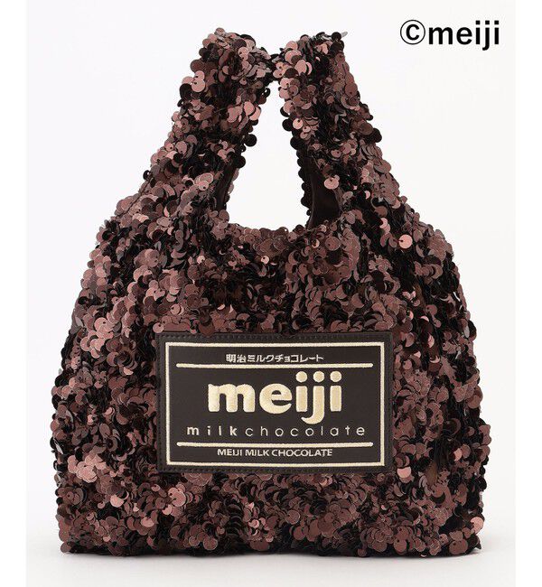組曲「明治ミルクチョコレート スパンコールバッグ」|トートバッグ|