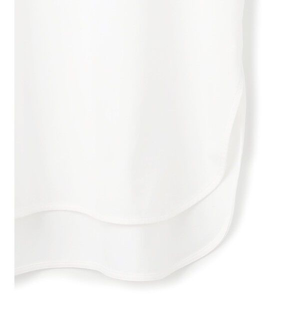 23区「ナチュラルコットンベア 袖レース カットソー」|Tシャツ・カットソー|